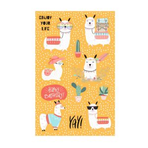 Naljepnice 3 lista Ljama Herlitz