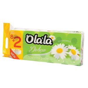 Papir toaletni u roli, troslojni, Olala kamilica, 10/1