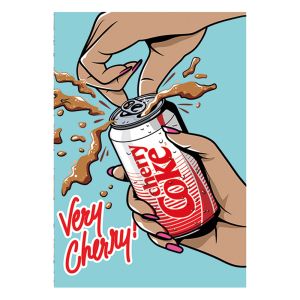 Bilježnica A4 40 listova karo Coca -Cola