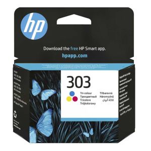 Tinta HP 303, color, 4 ml/ 165 str.