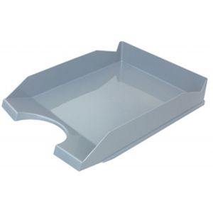 Ladica za spise, PVC, siva, Office products