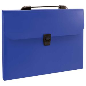 Torba plastična s ručkom, dimenzija 320x260x42, plava, Spree