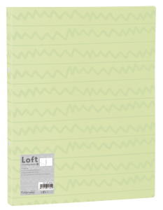 Mapa uložna s 2 ringa, Foldermate Loft 22708 zelena