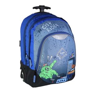 Torba školska Bodypack na kotačima Monster