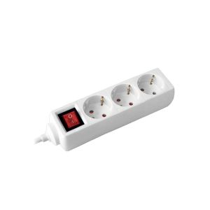 Kabel produžni 3u/5m s prekidačem, bijela