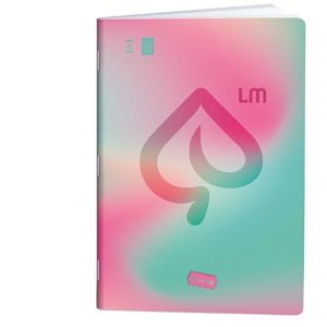 Bilježnica A4 40 listova diktando pastel