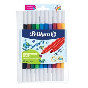 Flomasteri školski Pelikan Colorela -duo C407 10/1