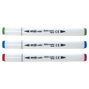 Flomasteri duo za skiciranje, 80/1, Spree, u pvc koferu