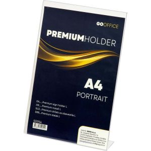 Nosač obavijesti L - okomiti A4 GO OFFICE 211x65x295 mm