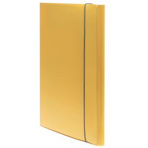 Fascikl s gumicom B4 Holos, polipropilen, dimenzija 35x25 cm, žuti