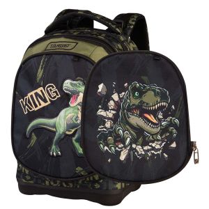 Ruksak školski Target s dva lica DINO KING 28615