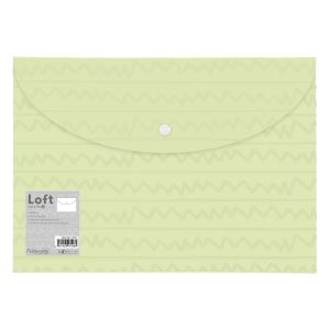 Kuverta s dugmetom PP A4, Foldermate Loft 31697 zelena