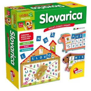 Igra slovarica Učenje slova i riječi 3-6god.