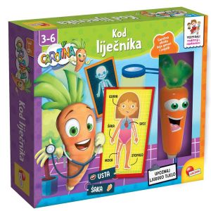 Igračka Igra kod liječnika nauči kakvo je ljudsko tijelo 3-6god.