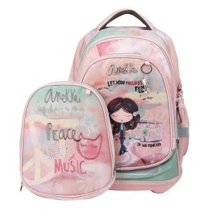 Ruksak ergonomski s 2 lica ANEKKE Peace&Love 245563-EC
