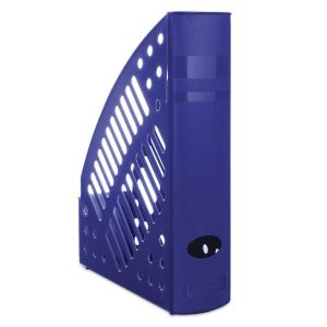 Stalak za spise okomiti, PVC, plavi, Donau