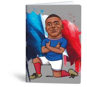 Bilježnica A4 40 listova karo Football icons