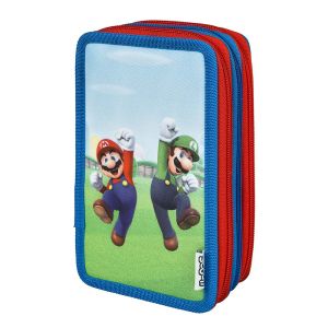 Pernica s priborom 3 zipa Super Mario, SUMB0421