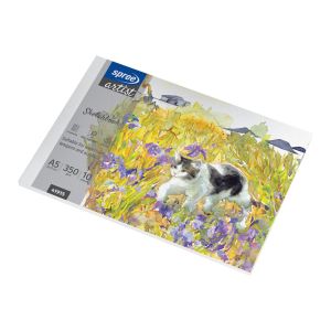 Blok za skiciranje A5,10 listova, 350g/m2, Spree