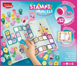 Set dječjih žigova Maped Creativ, motivi princeza 52/1