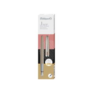 Nalivpero Pelikan, Jazz Noble Elegance, sivo smeđe, u poklon kutiji