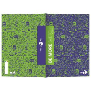 Bilježnica A4 96 L K Be More Sketch 123486, 100g/m2, korica 250 g/m2