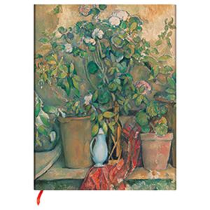 Notes 12x18 cm s gumicom, Cezanne?s Terracotta Pots and Flower Paperblank