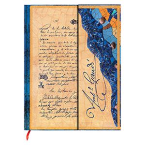 Notes 18x23 cm, magnet, Gaudi The Manuscript of Reus Paperblanks