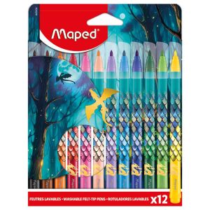 Flomasteri školski Maped Dragon 12/1
