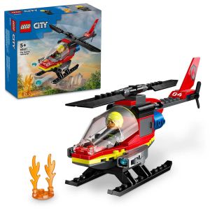 Igračka Lego City 60411, Vatrogasni helikopter