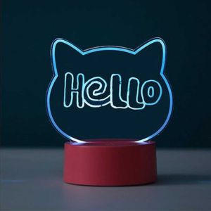 Lampa u obliku mačke iTotal za pisanje LED promjena boja DIY XL2330G