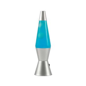 Lava lampa iTotal LED srebrna u plavoj boji XL3328