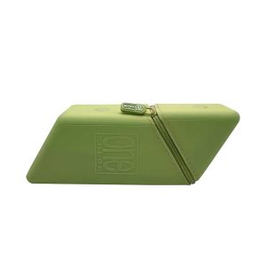 Pernica prazna silinska One color Brick 9197 zelena, dimenzije 20x7x5,5 cm