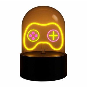 Lampa staklena kupola iTotal NEON-efekt LED rotirajuća Let?s Play XL3260