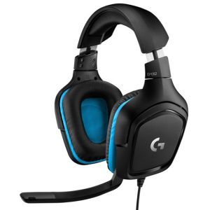 Logitech G432 igraće slušalice+mikrofon, crno/plave (981-000770)