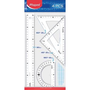 Geometrijski set veliki Maped, 4/1 MAP242830