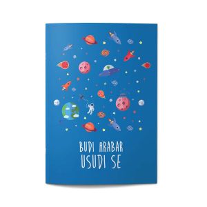 Bilježnica A4 30 listova karo za djecu s posebnim potrebama
