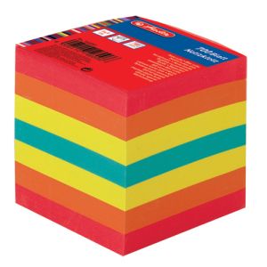 Papir za kocku 9x9x9 cm, 700 listića u boji, ljepljeni, Herlitz