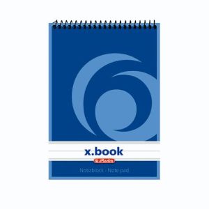 Blok za bilješke A6 50 listova diktando, spirala gore, Herlitz