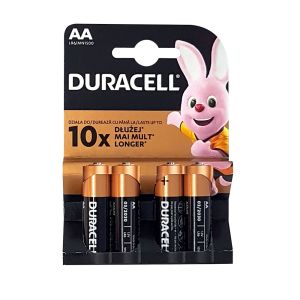 Baterija Duracell alkalna Basic AA K4 LR-06