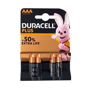 Baterija Duracell alkalna Plus power AAA K4 LR-03