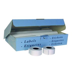 Etikete samoljepljive u roli, 26x16 mm, bijele, četvrtaste