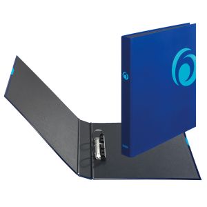 Mapa uložna A4 s 2D ringa, fi 25 mm, hrbat 40 mm, maX.file protect Fresh, Herlitz, plava