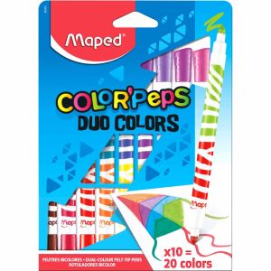 Flomasteri školski Maped Color'Peps Duo 10/1