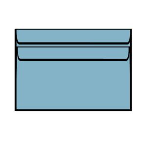 Kuverte 125x176 mm B6-5 latex, plava