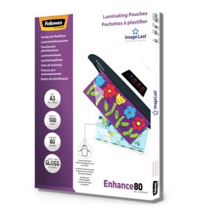 Folija za plastifikaciju Fellowes A3 80 mic. 100/1 sjajna