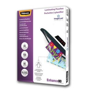 Folija za plastifikaciju Fellowes A5 80 mic. 100/1 sjajna