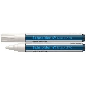 Flomaster Schneider, Paint marker Maxx 270, 1-3 mm, bijeli