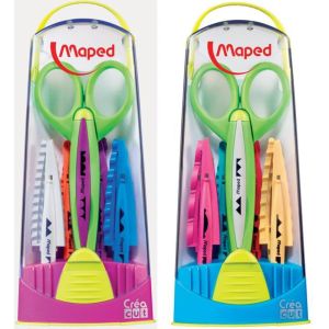 Škare Maped kreativne + 5 dodatnih izmjenjivih oštrica, sortirano