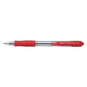 Kemijska olovka Pilot Super grip, BPGP-10R-F-R, crvena